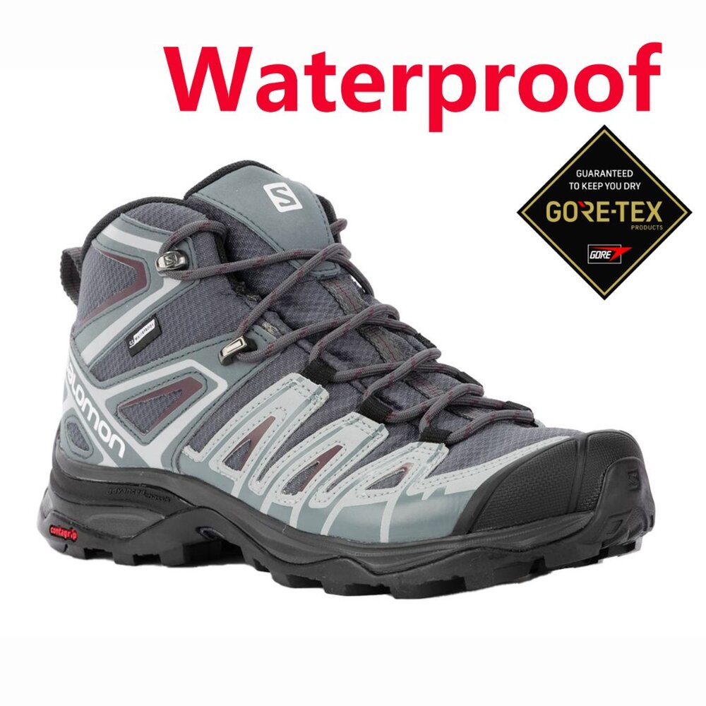 Brand New Salomon Women's Ultra Pioneer Hiking Boots - Waterproof, Surpportive